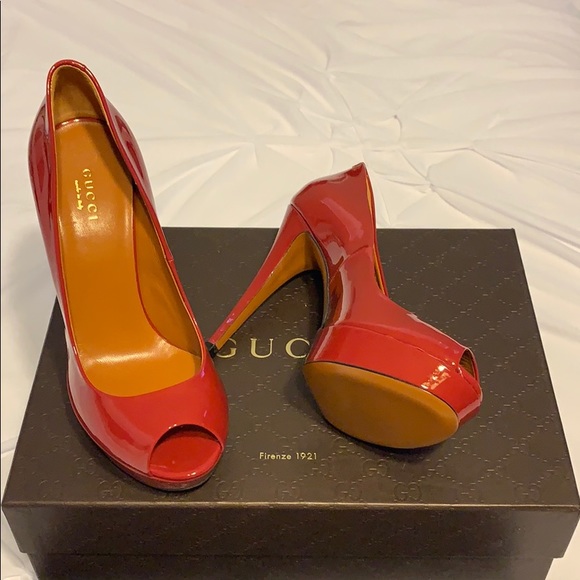 Gucci vernice Crystal color raspberry - Picture 2 of 4